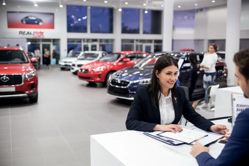 Dealership interior